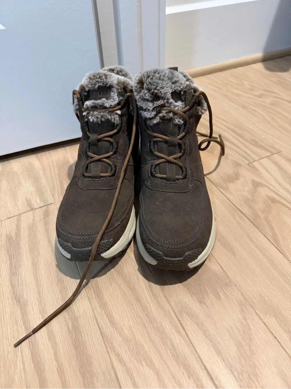 Kuru ATOM Lumi waterproof winter boots in burnt olive sand - women’s